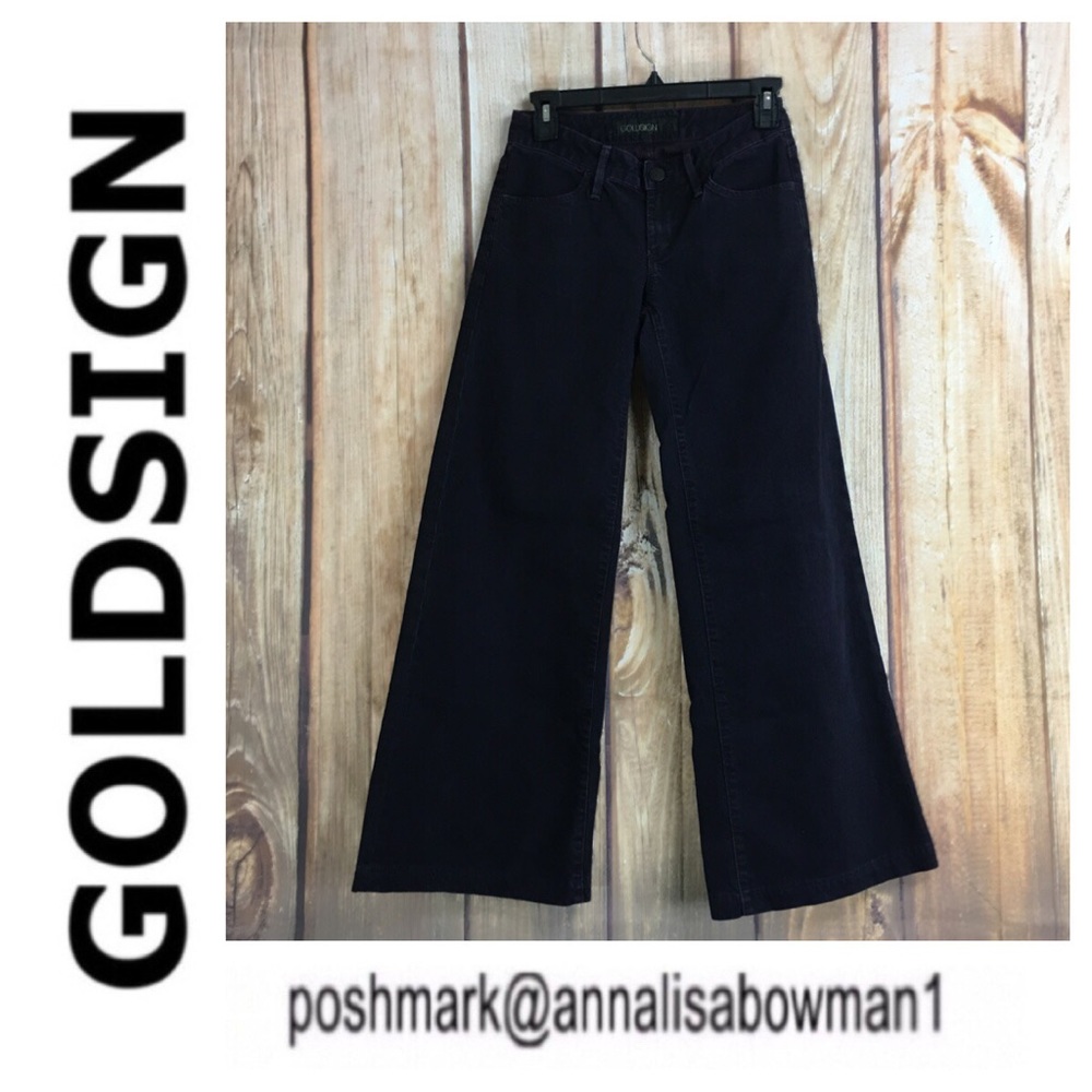 💸Goldsign Orchid purple denim flare leg Jean